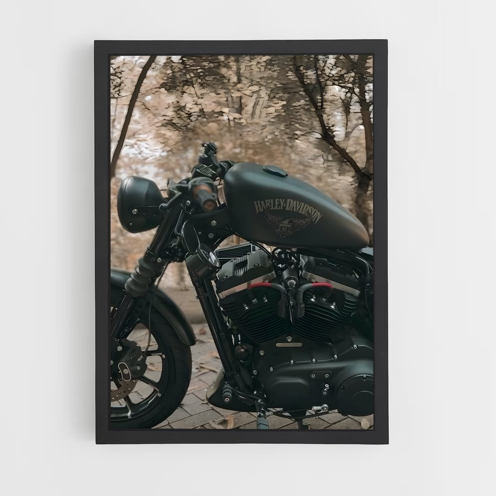 Poster Asphalt Rider – affiche Harley-Davidson (vue 2)